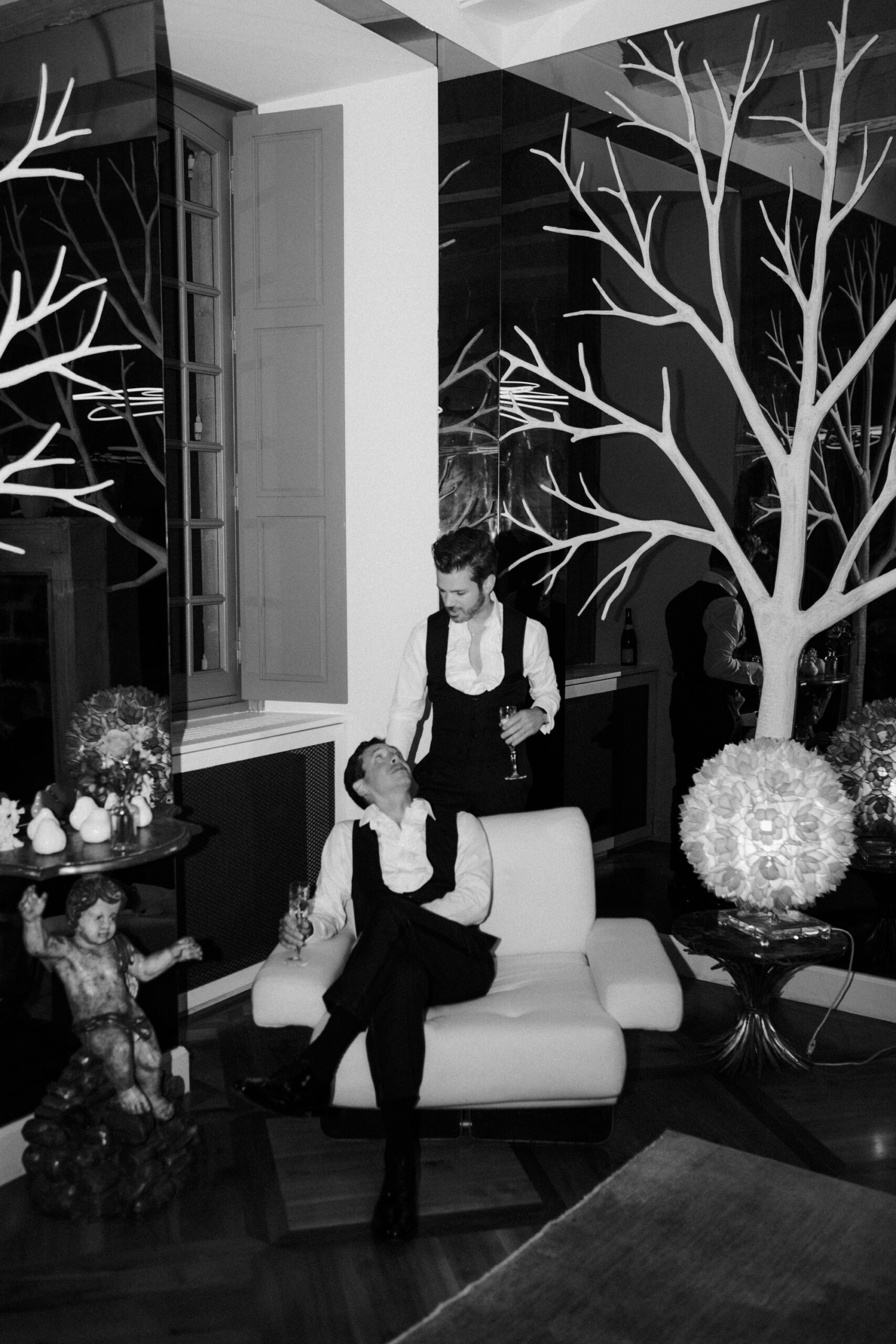 Matt & Steven wedding at Château de la Bourie, France, by Alex Tome