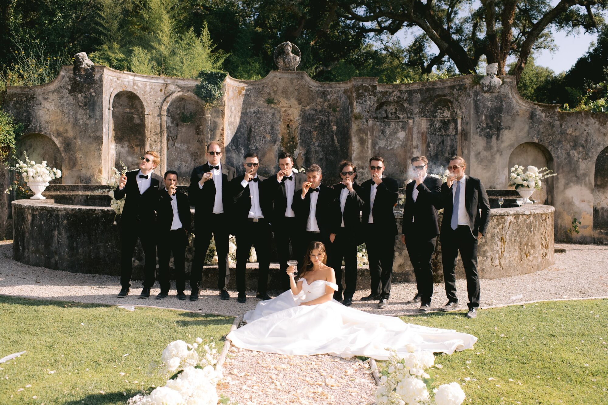 Kira & Carlson wedding at Quinta da Conceição, Portugal, by Alex Tome